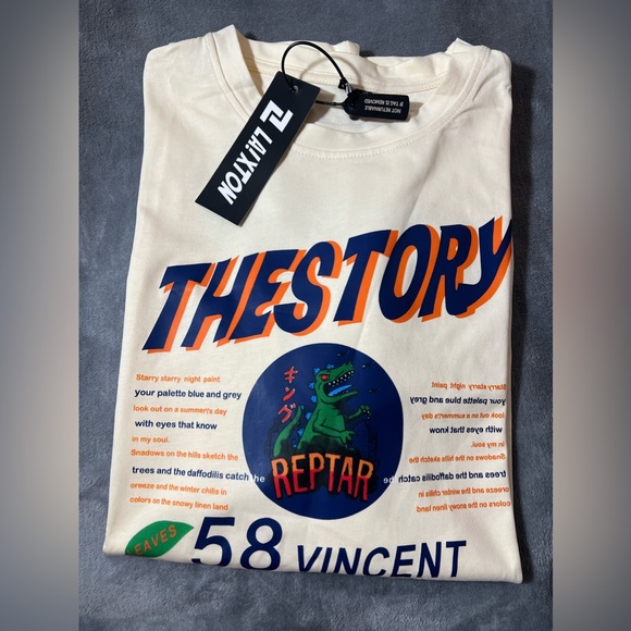 Laixton Thestory Oversize Tee - Size: XL - Picture 3 of 8